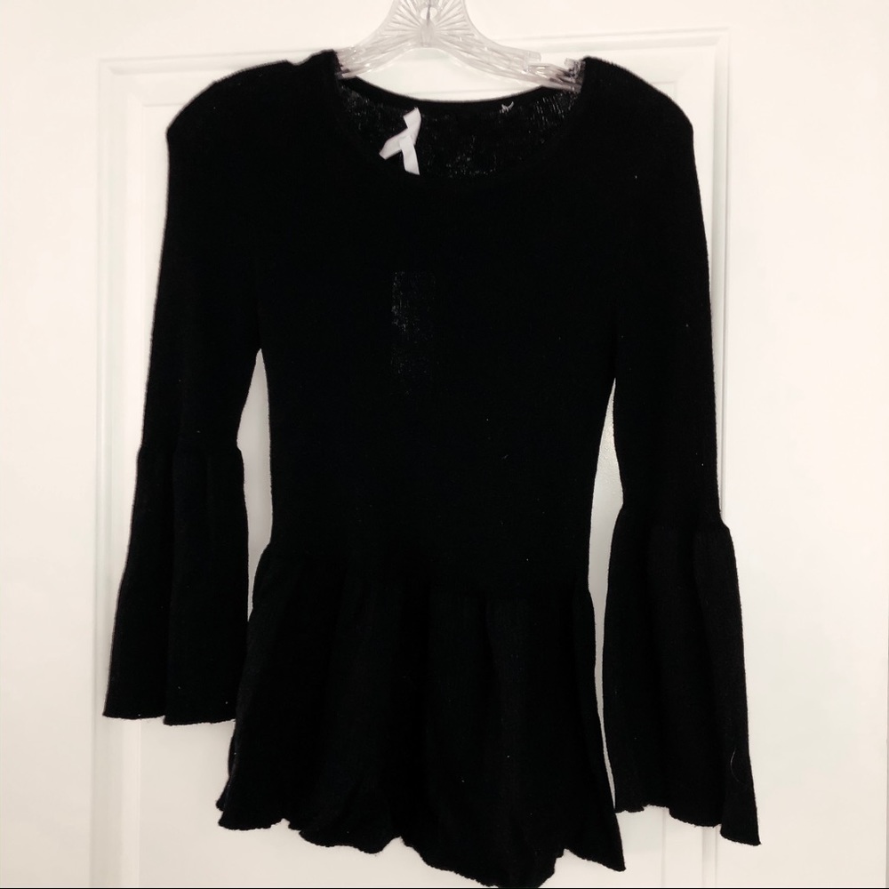 Bell-Sleeve Top